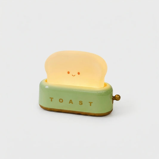 Contemporary Toaster Motif Rechargeable LED Bedside Lamp